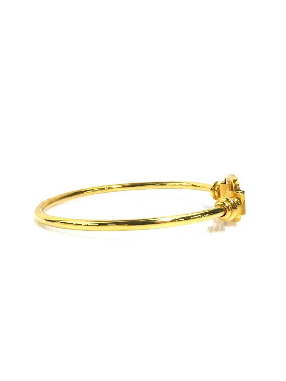 Auth Salvatore Ferragamo Vara Bangle #293935S10B